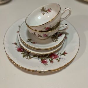 Royal Rose fine China 2 place setting